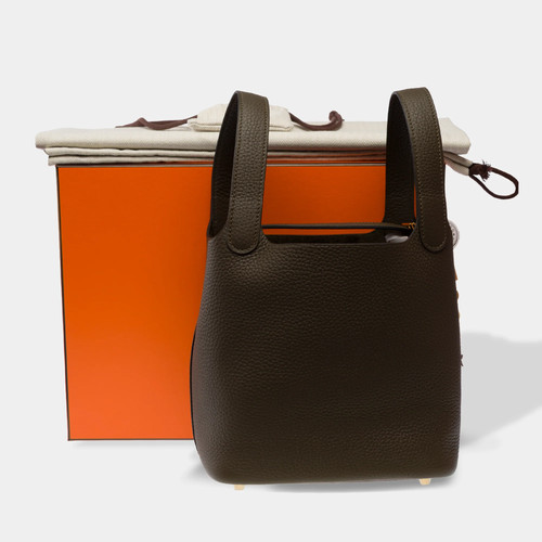 Sac hermes picotin cuir - picotin, en