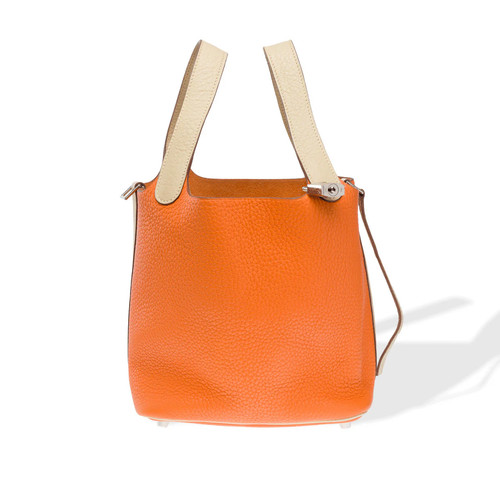 Sac hermes picotin cuir - hermes,