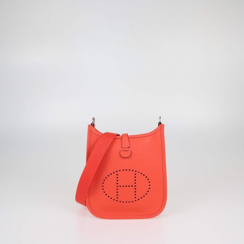 Sac hermès orange field - hermès,