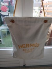 sac " Aline " Hermès en toile